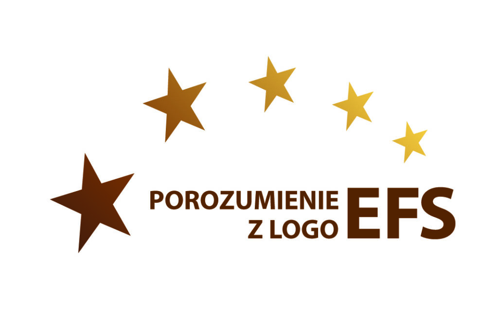 Logotyp porozumienie z logo EFS