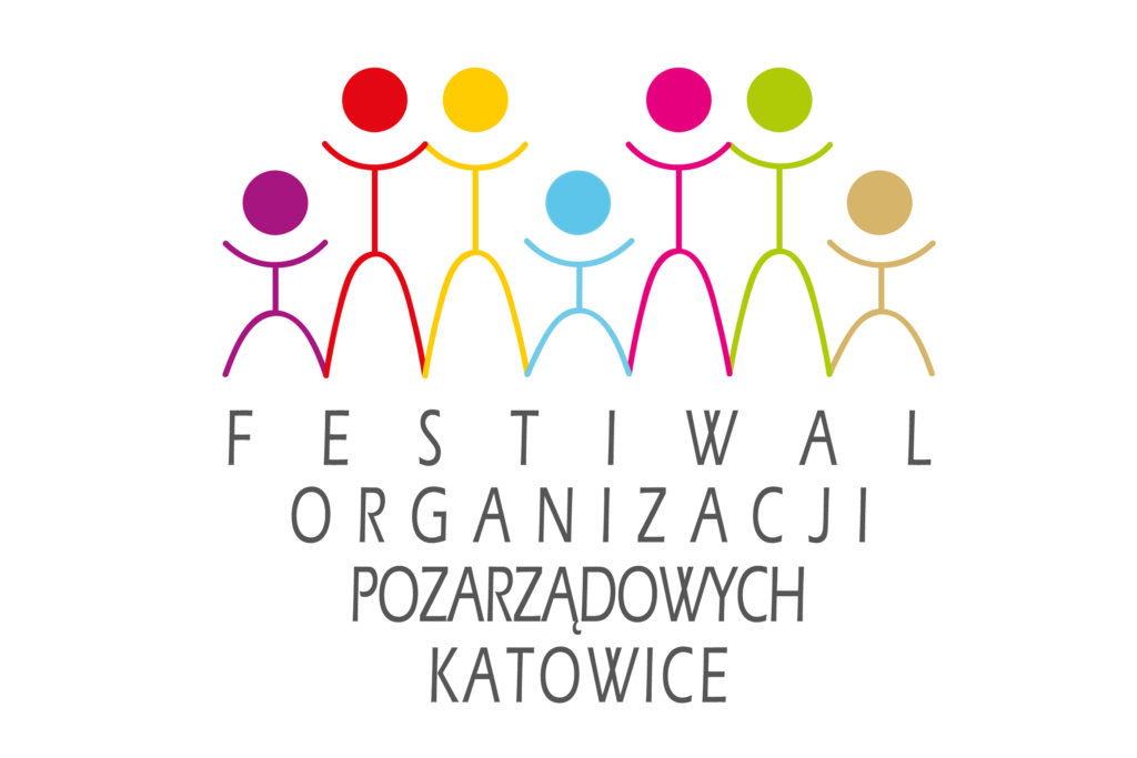 Logotyp projektu festiwal organizacji pozarządowych Katowice