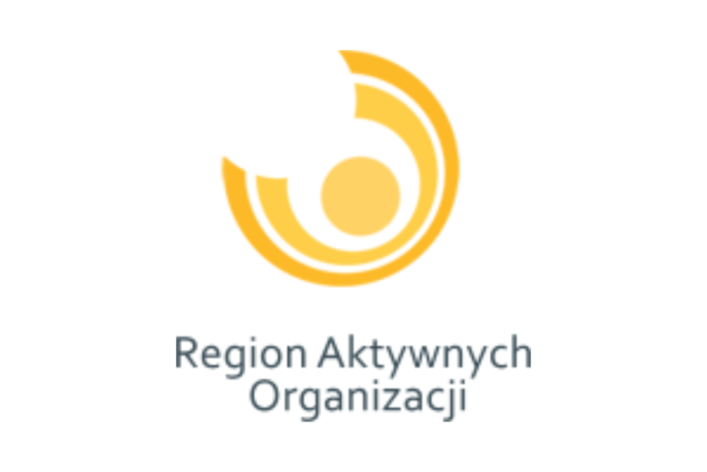 Logotyp projektu Region Aktywnych Organizacji