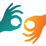 Logotyp migam.org - dostęp do tłumacza języka migowego