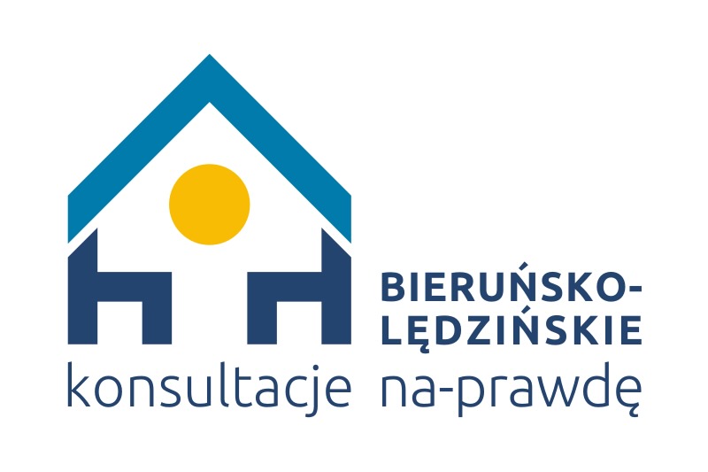 Logotyp projektu Bieruńsko-ledzińskie konsultacje na-prawdę