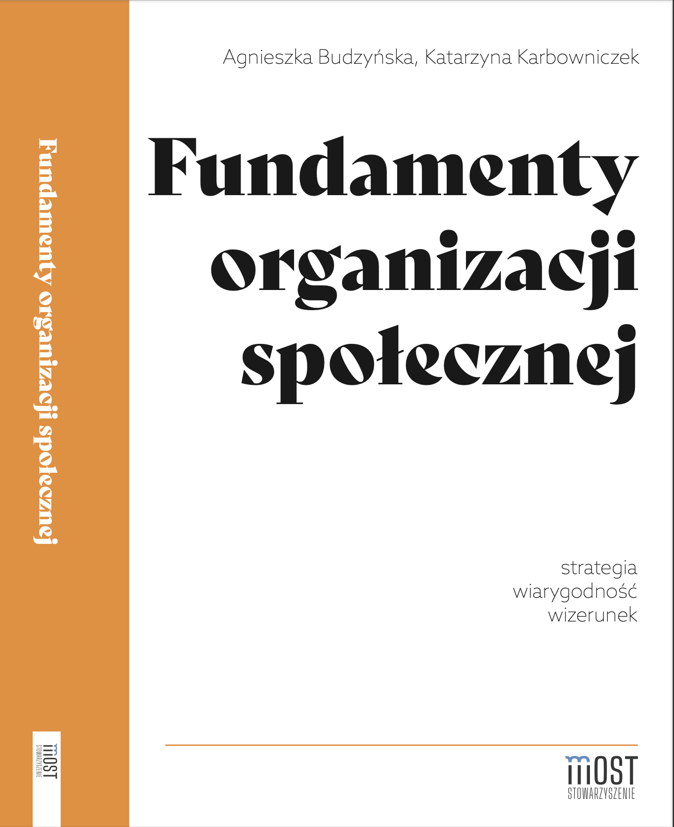 Okładka publikacji fundamenty organizacji społecznej