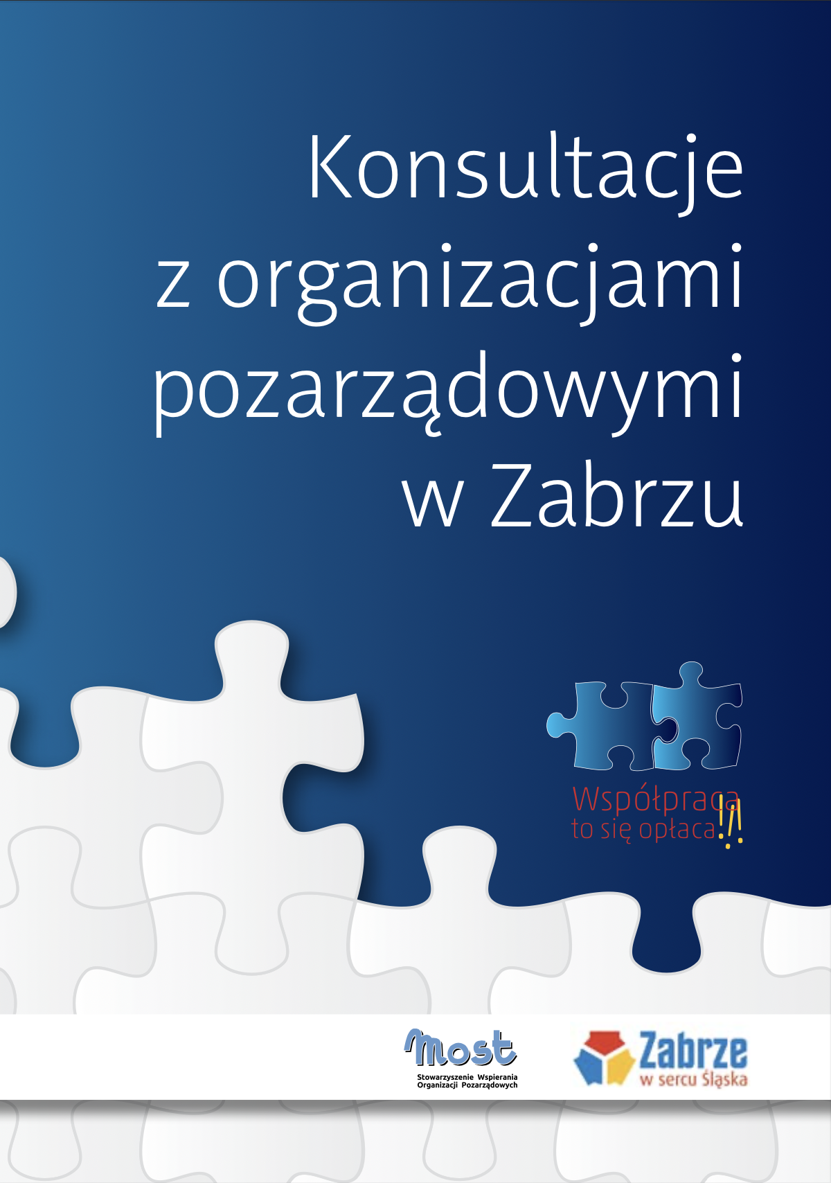 Okładka publikacji KOnsultacje z NGO w Zabrzu