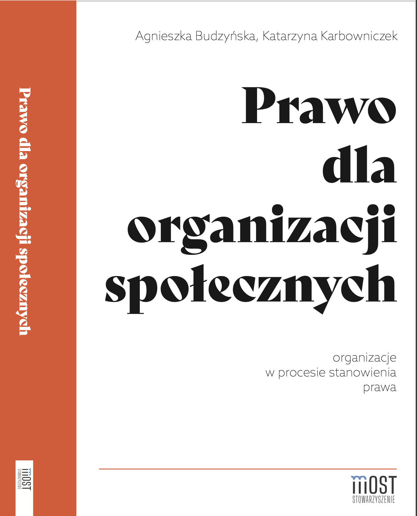 Okładka prawo dla organizacji pozarządowych