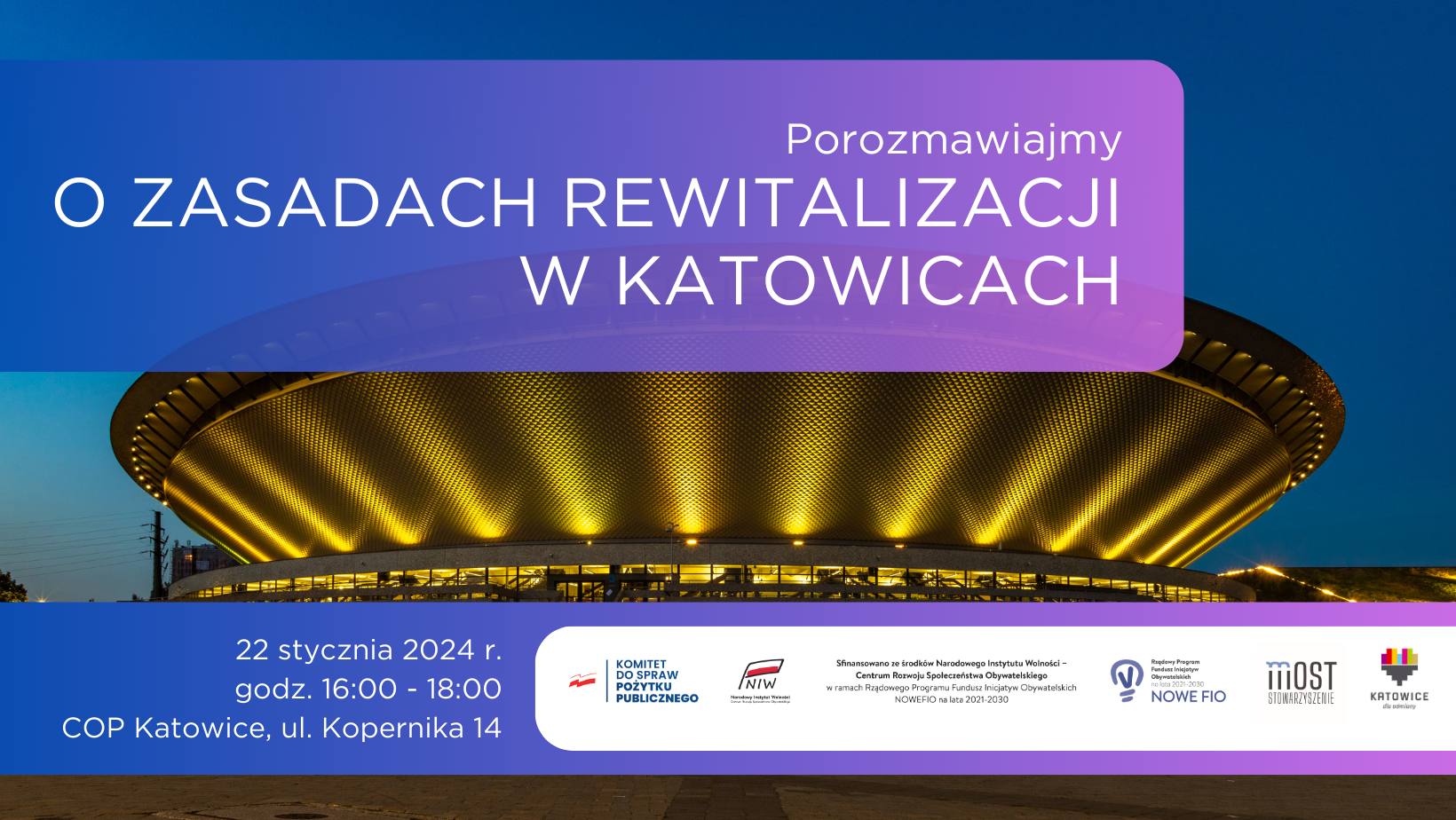 Porozmawiajmy o zasadach rewitalizacji w Katowicach