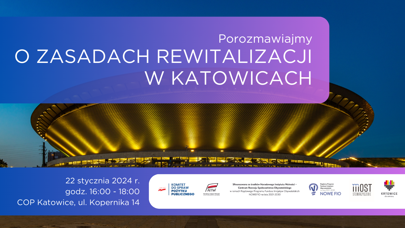 Porozmawiajmy o zasadach rewitalizacji w Katowicach