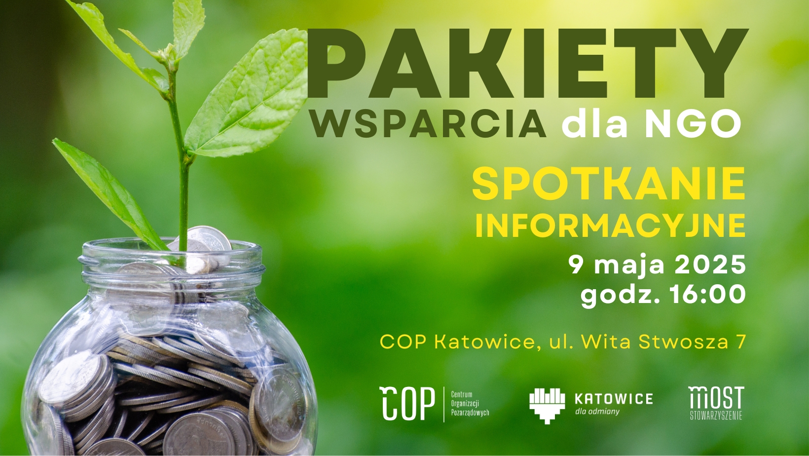 Spotkanie informacyjne – pakiety wsparcia dla NGO