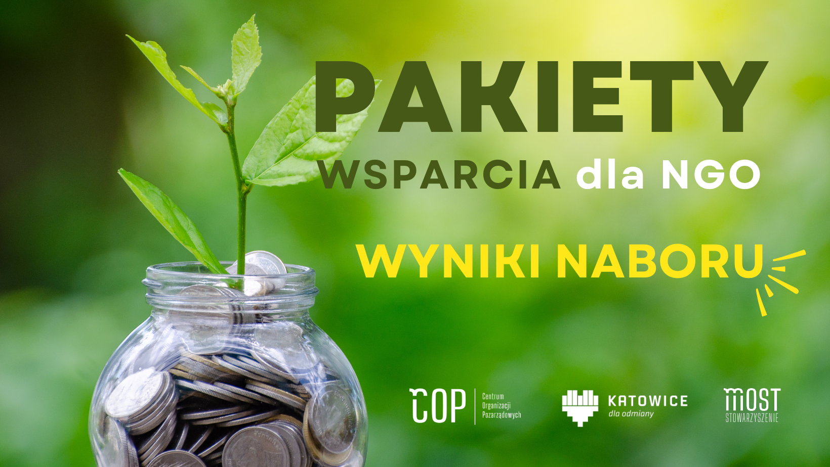 Wyniki naboru na Pakiety Wsparcia dla NGO – Katowice